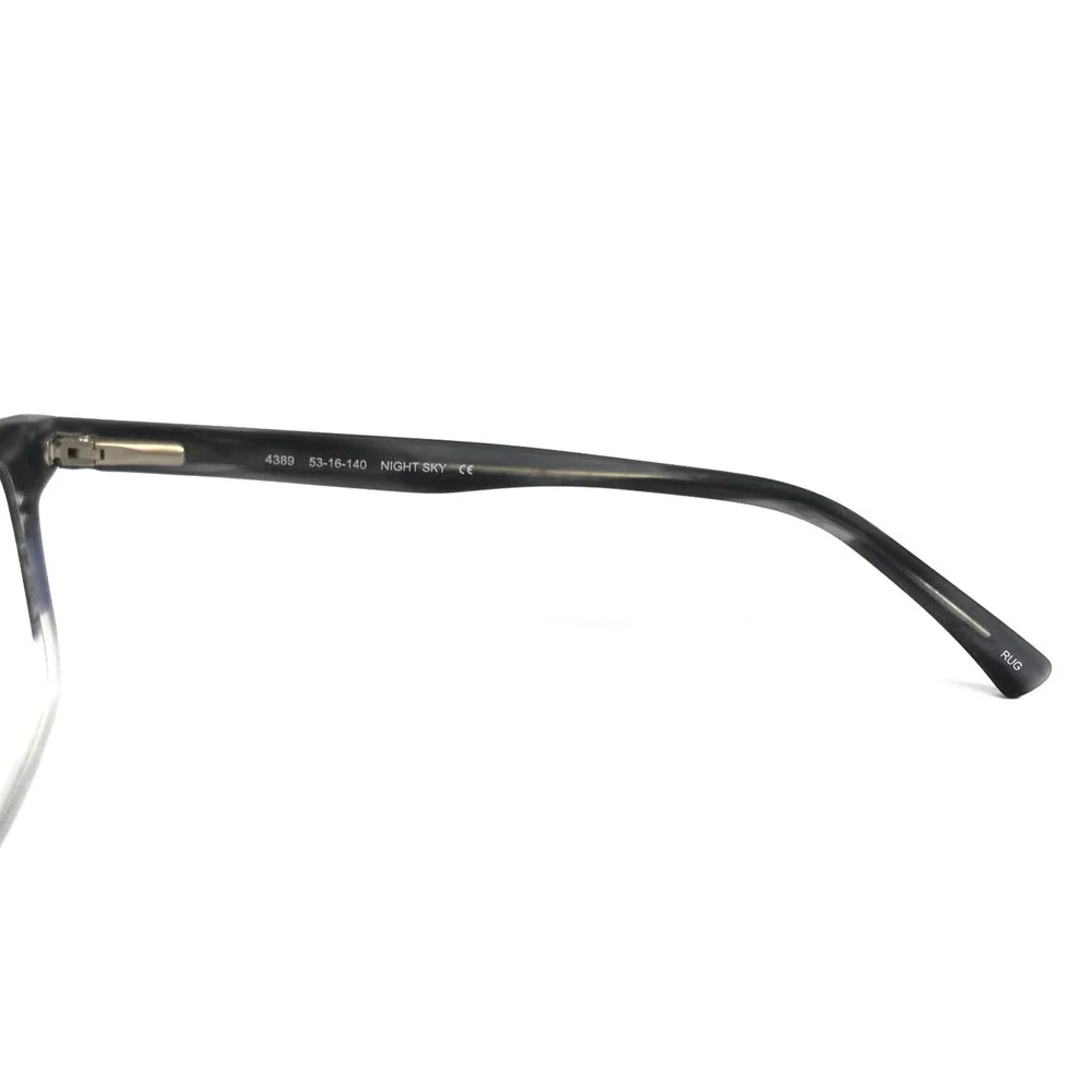 Helium Eyeglasses Frames 4389 NIGHT SKY Black Fade Rectangle Full Rim 53-16-140
